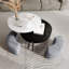 Table basse Thomas avec plateau relevable avec rangement et repose-pieds Thomas