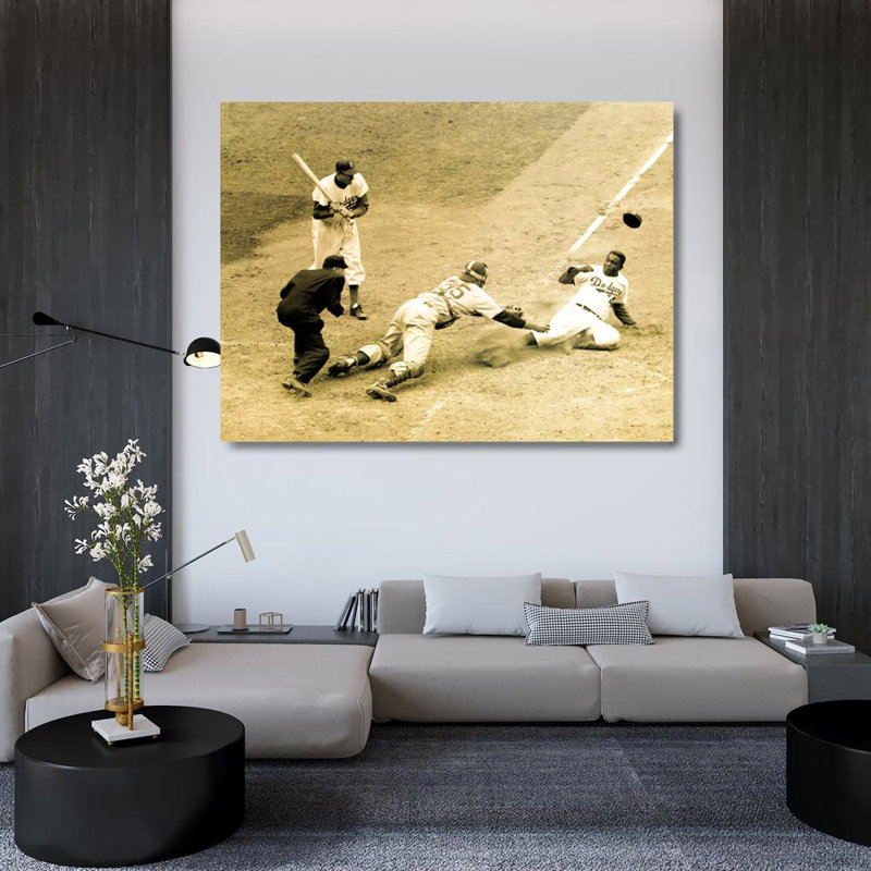 Jackie Robinson volant la maison