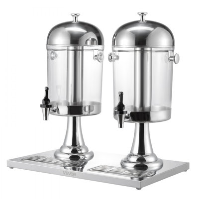 Distributeur de boisson 2,1 gallons pour fête avec plateau à robinet