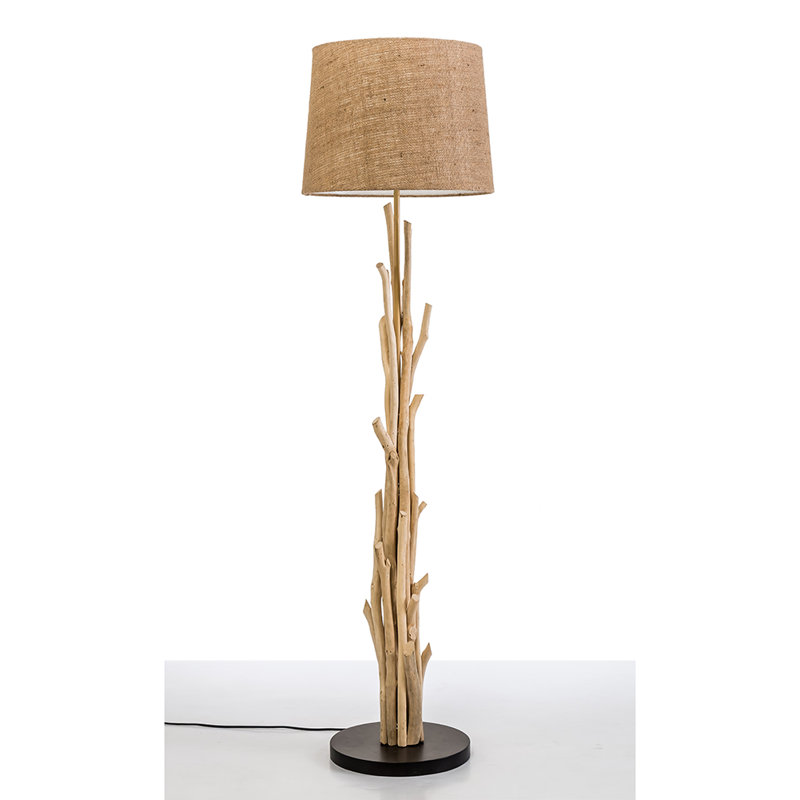 Lampe sur pied 59 "Novelty, Beige foncé