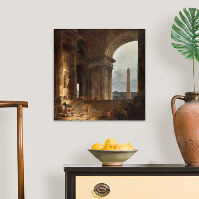 Obélisque - reproduction sur toile