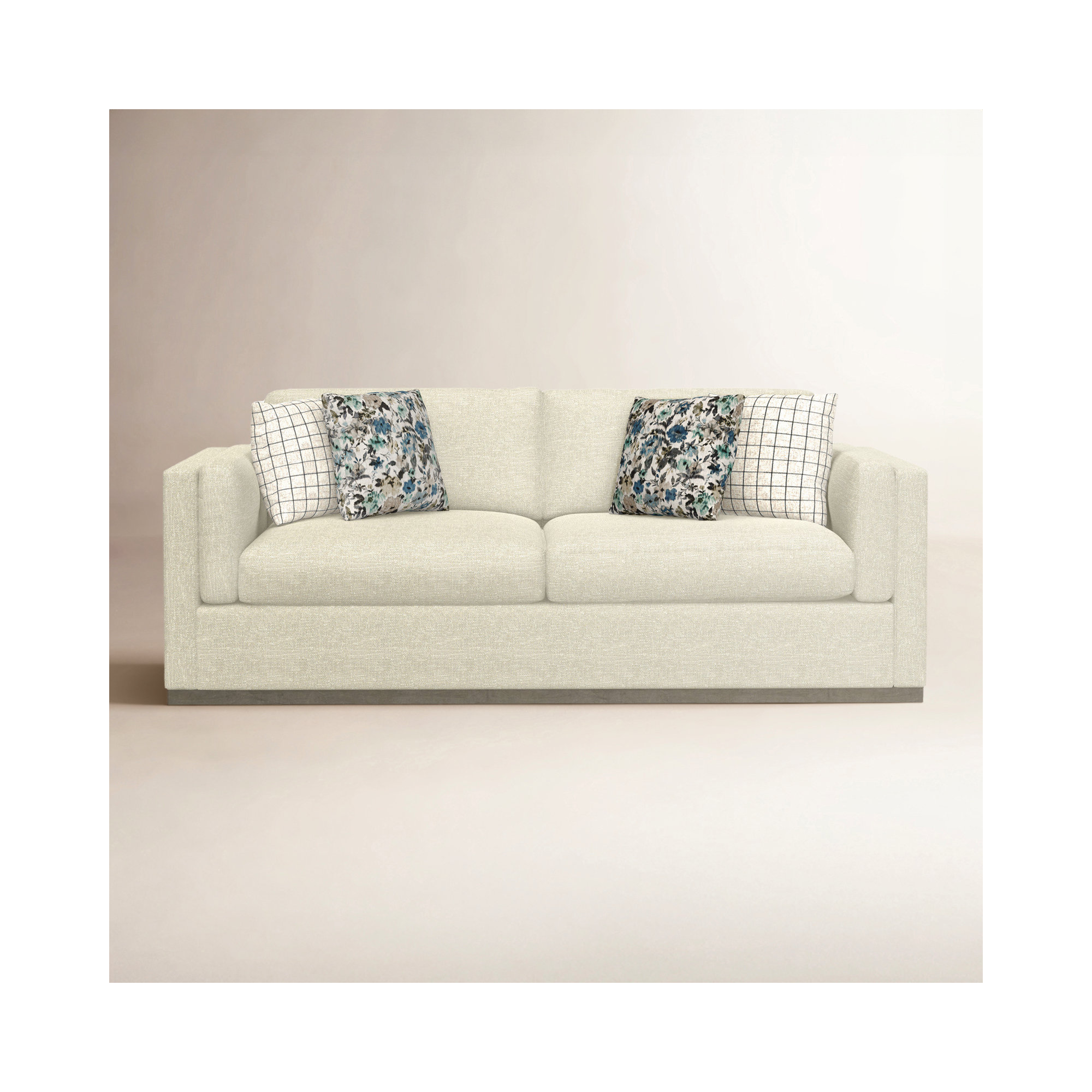 Icarus 89.76'' Wide Upholstered Sofa, 35.25" H x 72.8" W x 38.6" D