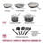 Granitestone Pro Hard Anodized 13 Piece Nonstick Cookware Set with Utensils, Oven & Dishwasher Safe