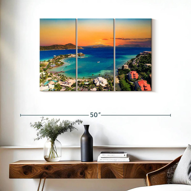 Sebbie St. Thomas US Virgin Islands, 24" H x 38" W