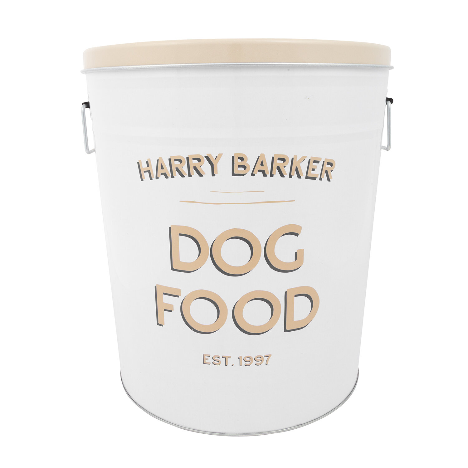 DIY Personalized Dog Food Container (Start with a Galvanized Steel Can!)