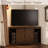 Jollay 58'' Corner TV Stand Media Console Fit for TV up to 65"-1223373761