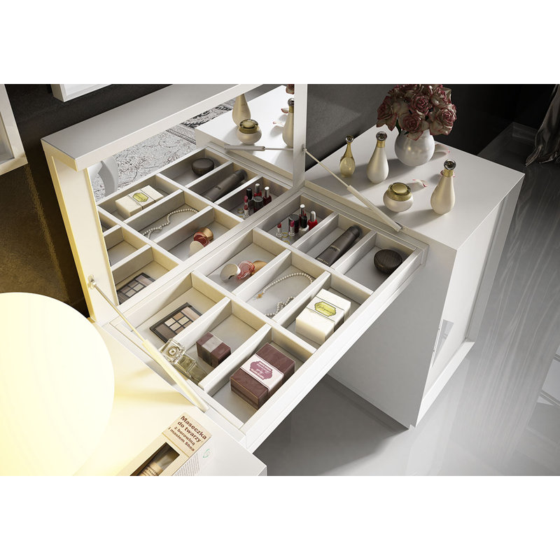 Kirkwood Vanity, White Matte