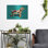 Art mural en métal Winston Porter «Bull Terrier Pop 2» par Mark Ashkenazi