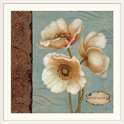 « i », reproduction d’impression brissonnet, Windflower