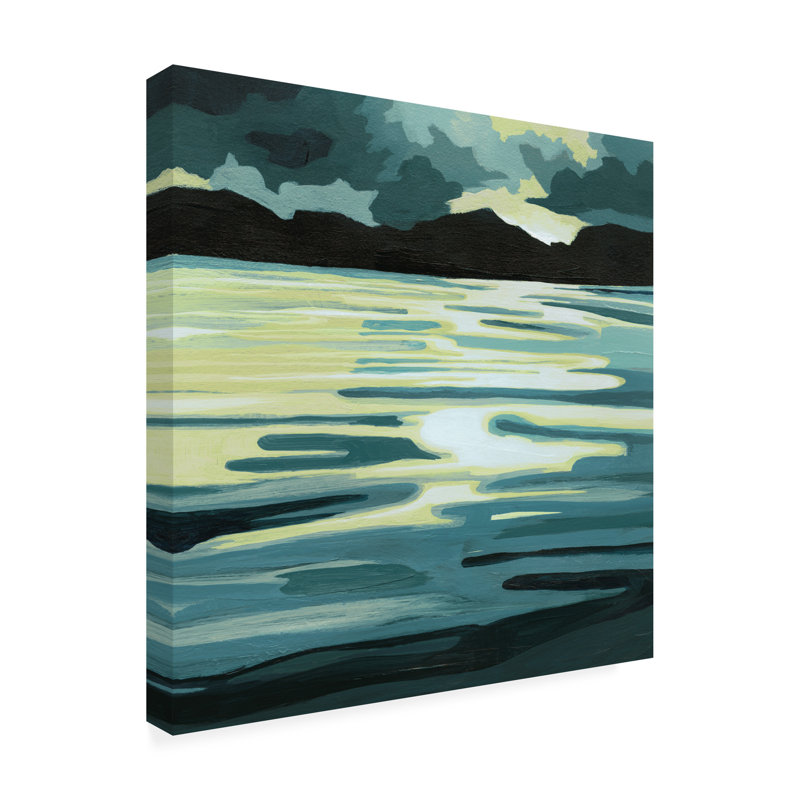 Peinture sur toile Ganote, H 14 po x l 14 po x P 2 po