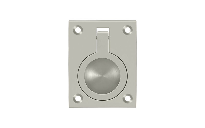 Ring Pull, Brushed Nickel