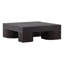 Juna Mindi Wood Coffee Table, Dark Brown-1781293714