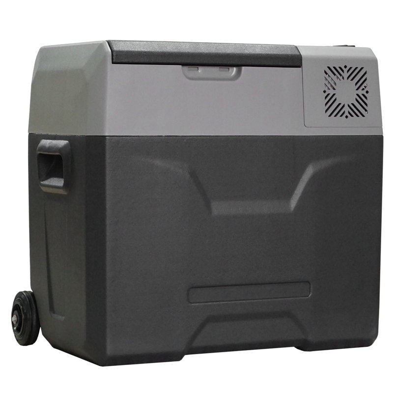 HOMCOM 50 L Mini Fridge with Freezer
