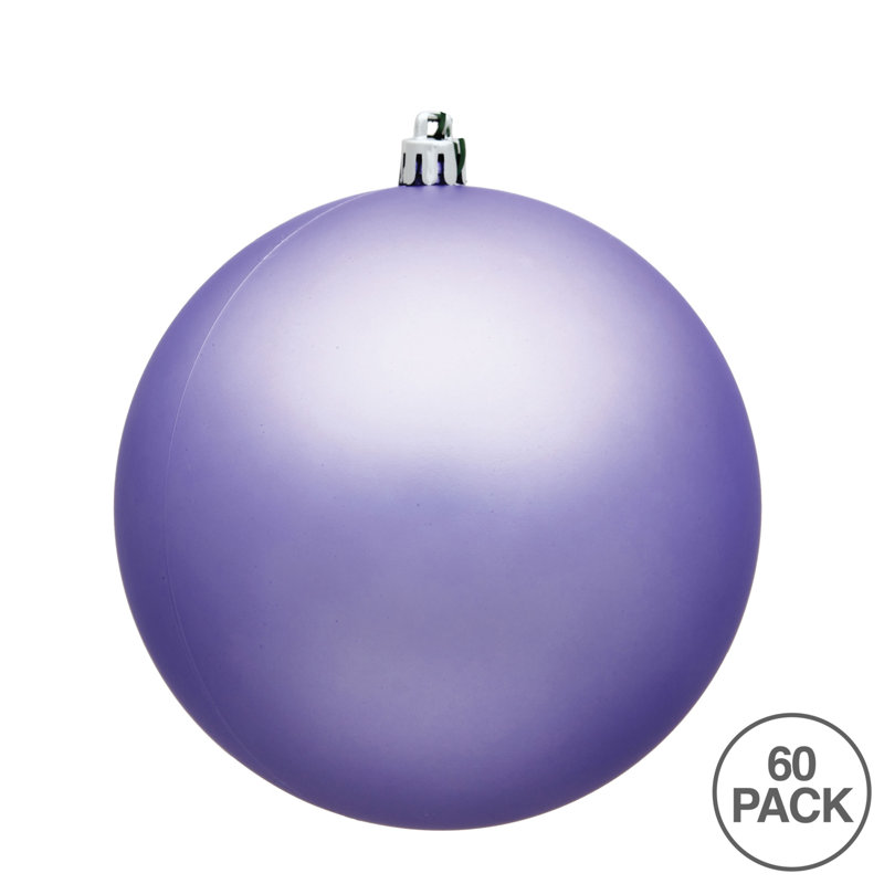 Boule incassable 4 po, Lavande mat
