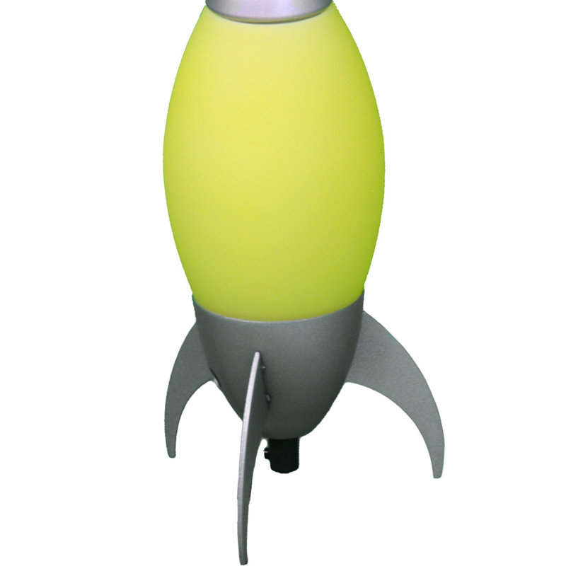 Lampe de table en acrylique pour enfants, Jaune