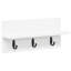 Wall-Mounted Coat Rack With Shelf 40 X 10.5 X 18 Cm-1984045946