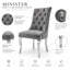 6 -Person Marble Dining Set-2043506477
