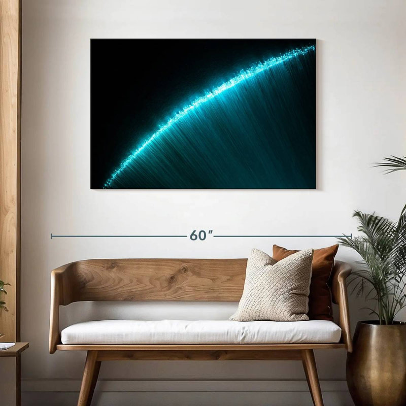 Optical Fibers, 30" H x 45" W