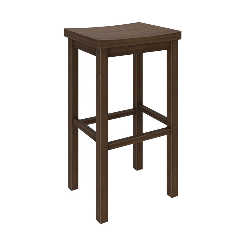 Stool Bar Height (30in), Walnut, Walnut, Bar Stool (30" Seat Height)