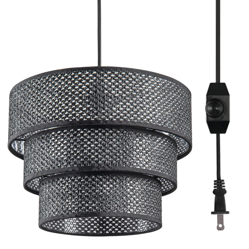 Daivon 1 - Light Drum Pendant, Matte Black