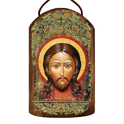 5'' Handmade Wood Shatterproof Hanging Figurine Ornament