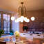 Spoffo 10-Light Contemporary Gold Ceiling Light Frosted Glass Globe Bubble Chandelier-823120938