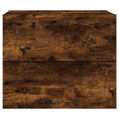 Bonts 50cm W Engineered Wood Bedside Table