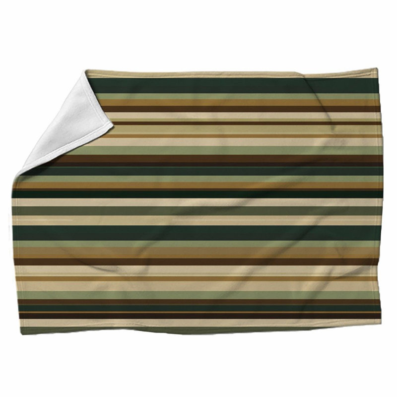Machine Printed Throw Blanket, 51"W x 60" L