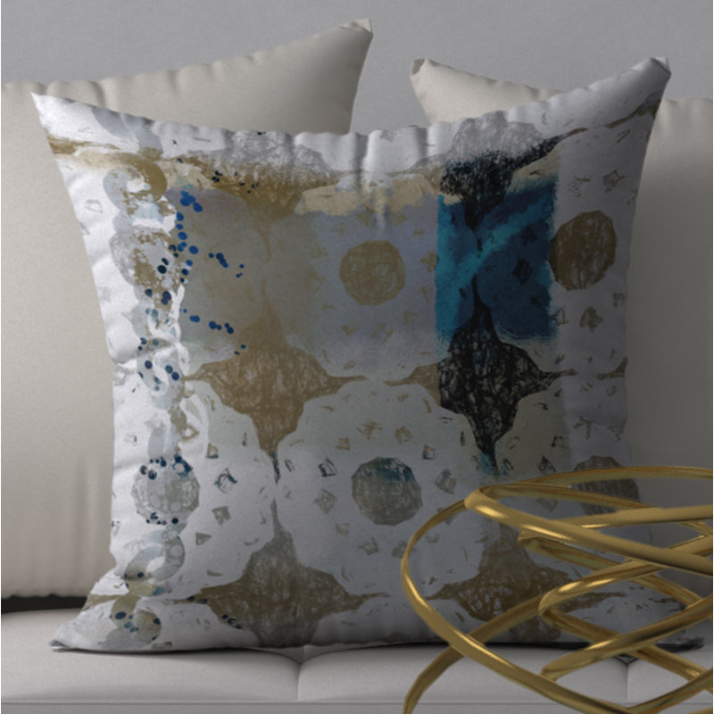 Housse de coussin carrée Pearl/insert, 20 po X 20 po