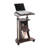 Filadelfo Height Adjustable Rolling Laptop Workstation Cart, Mobile Presentation Podium Stand, with Ergonomic Tilt Feature-685670023-685670022