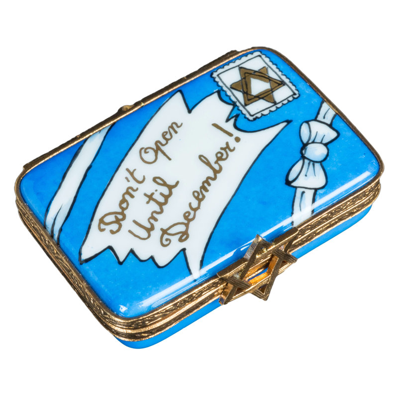 Jewish Handmade Ceramic Decorative Box
