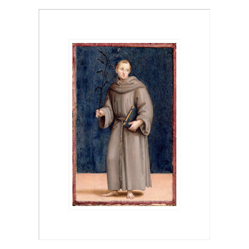 «Saint Anthony of Padua» par Raphael, impression giclée encadrée, H 16,75 po x l 12,75 po