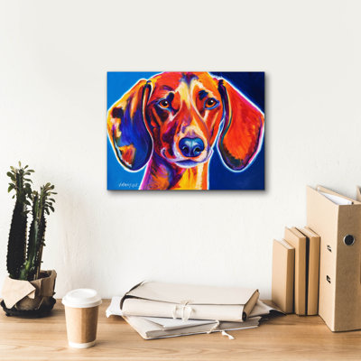 «Dachshund - Bubbs» par Dawg Painter