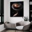  «Interacting Galaxies Arp 273» par l'art mural en verre télescope Hubble de la NASA-1039101527