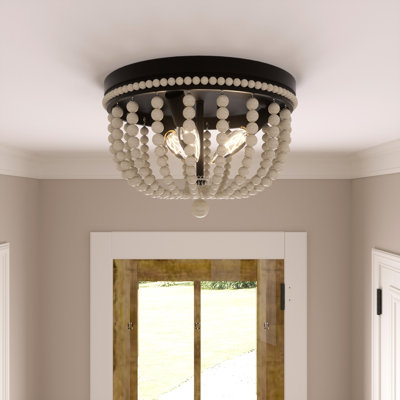 Speier 3 - Light Steel Dimmable Flush Mount