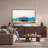 64.5"W Cherise 4-Door Sideboard, Storage Cabinet with 1.97" Thick Side Panels and Faux Marble Top-1629575805