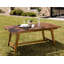 Langton Rectangular Teak Extendable Outdoor Dining Table With Umbrella Hole , 180cm cm W 100cm cm D
