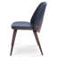 Chaise d'appoint rembourrée en bois massif Scheinuk-1534744455