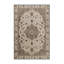Tapis gris Tabriz lavable à la machine-691644475