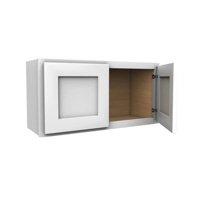 Double Door Plywood Wall Cabinet Ready-to-Assemble