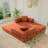 Lozena Boneless 78-Inch King-Size Convertible Sleeper Sofa Bed with No Assembly, Hybrid Mattress Couch Compression Sofa In a Box-214572744