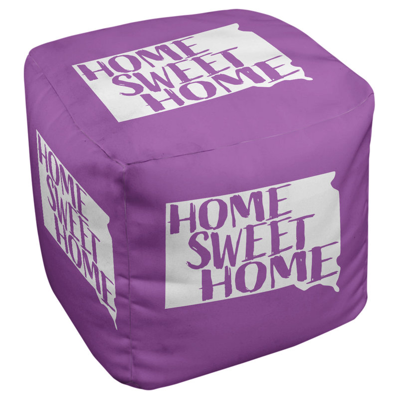 Repose-pieds à cubes south dakota south home, Violet