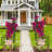 Agustin Garden Arch with Two Plant Stands