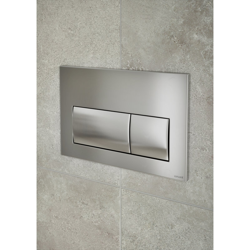 Button Presto Chrome Matt, chrome matt