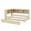 Lit de jour avec couchette, armoires de rangement et ports USB-619173644