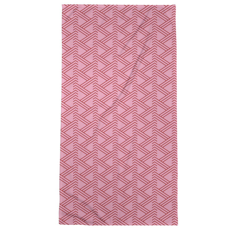 Beach Towel, Pink, Poly/Cotton