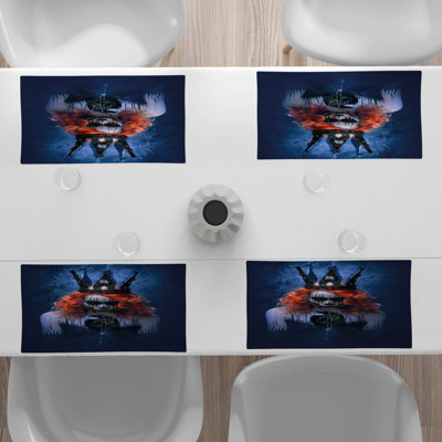 Polyester Abstract Rectangle Placemat
