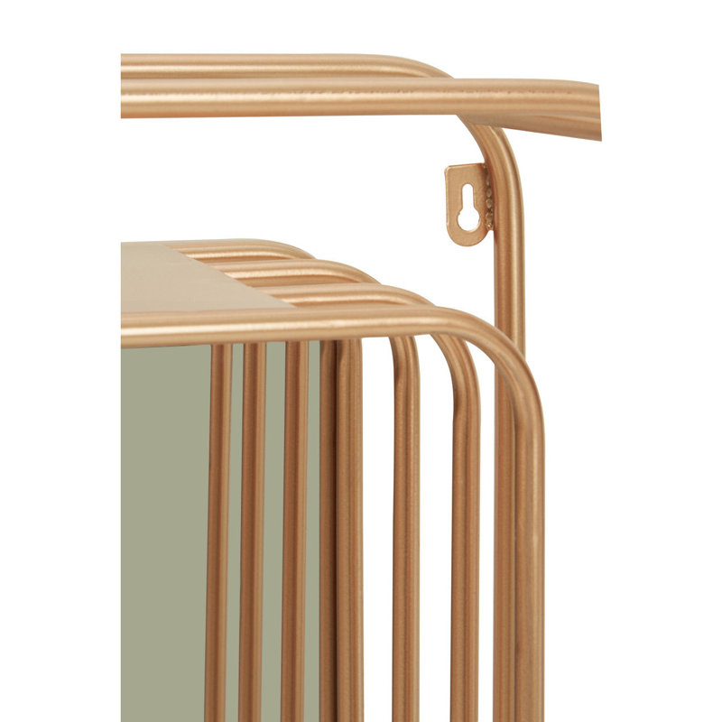 Hetton Metal Flat Wall Mirror