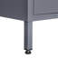 Armoire rectangulaire, armoire de rangement, armoire de bureau avec portes