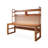 Brown Rectangular Solid Wood writing desk-118509469